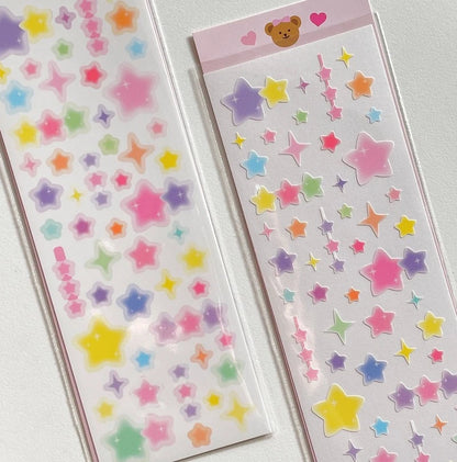 [zekibear] popping stars sticker