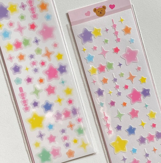 [zekibear] popping stars sticker