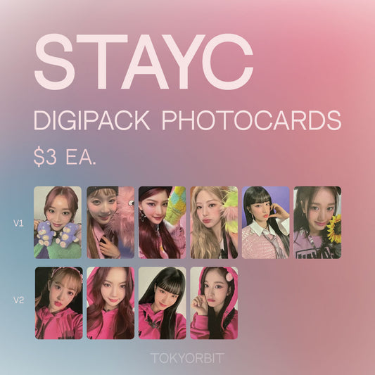 STAYC Teddy Bear Digipack Photocards